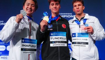 Κακουλάκης: «Στόχος μου να ανεβάσω ψηλά την ελληνική σημαία»