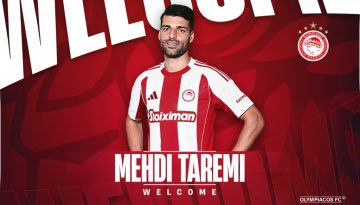 Ο Μέχντι Ταρέμι στον Ολυμπιακό