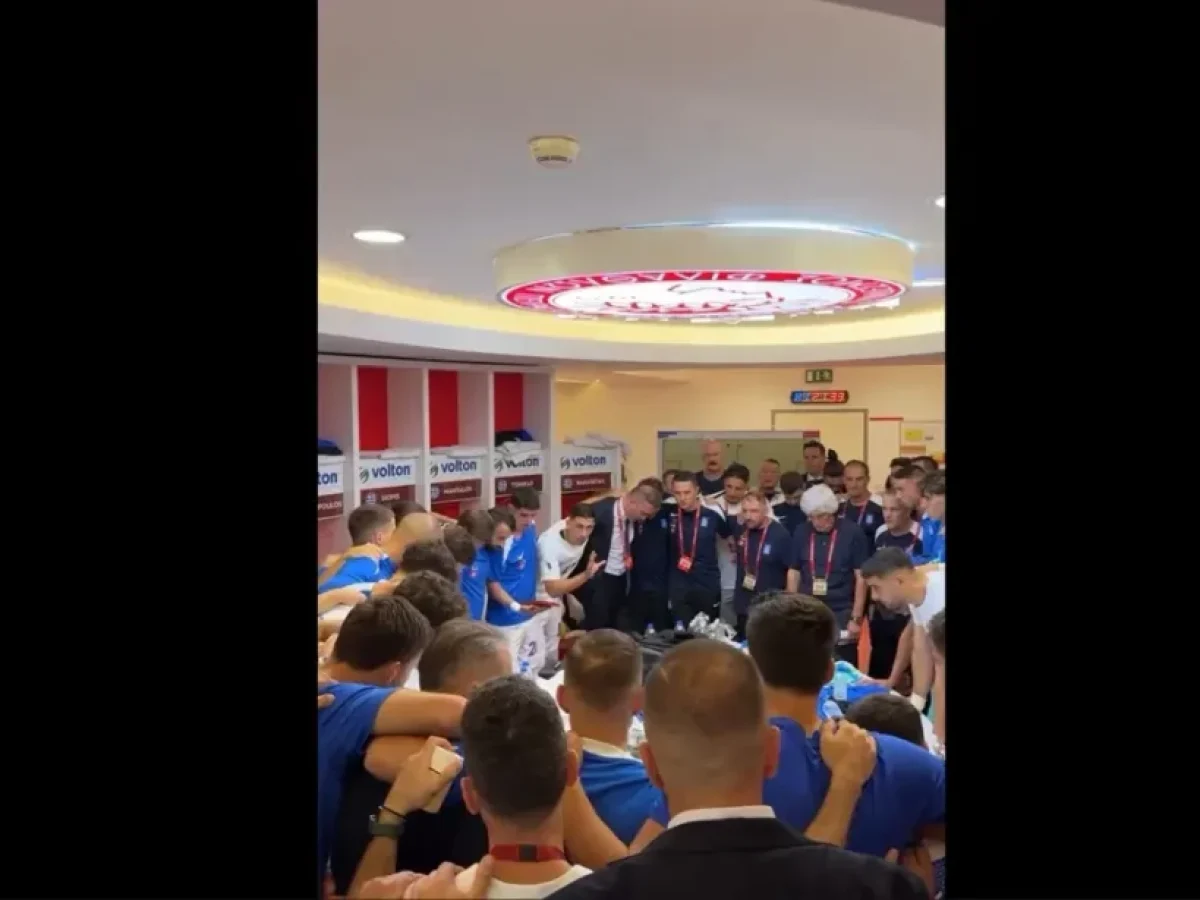 Εθνική Ελλάδας: Η εικόνα της Παναγίας και η ομιλία του Μπακασέτα!