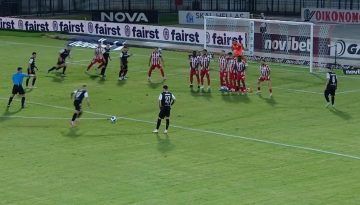 Πανσερραϊκός – ΟΦΗ: Με εντολή Μπάτσι (!) το ανοικτό τείχος στο γκολ του Γκονθάλεθ