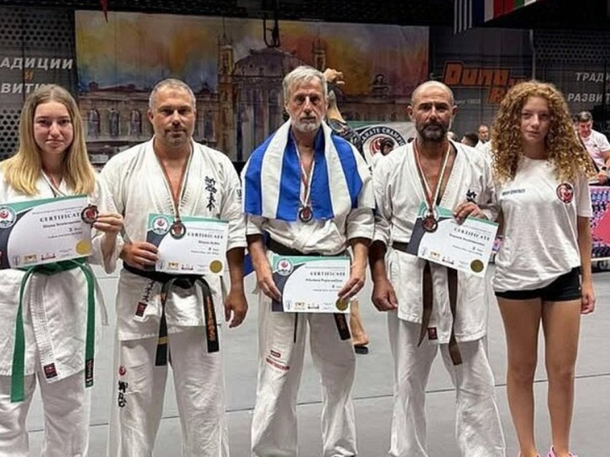 Τιτάνες Ρόδου: Τέσσερα μετάλλια στο Βαλκανικό Πρωτάθλημα Shinkyokushin