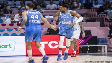 Κλείδωσε την πρόκριση με… υγιεινό περίπατοΓΕΩΡΓΙΑ-ΕΛΛΑΔΑ 53-94