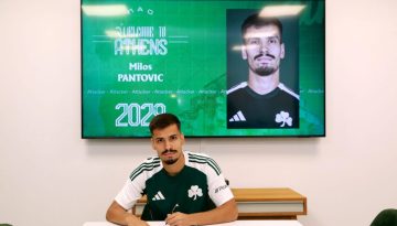 Πάντοβιτς: «Να κερδίσω πολλούς τίτλους με τον Παναθηναϊκό»