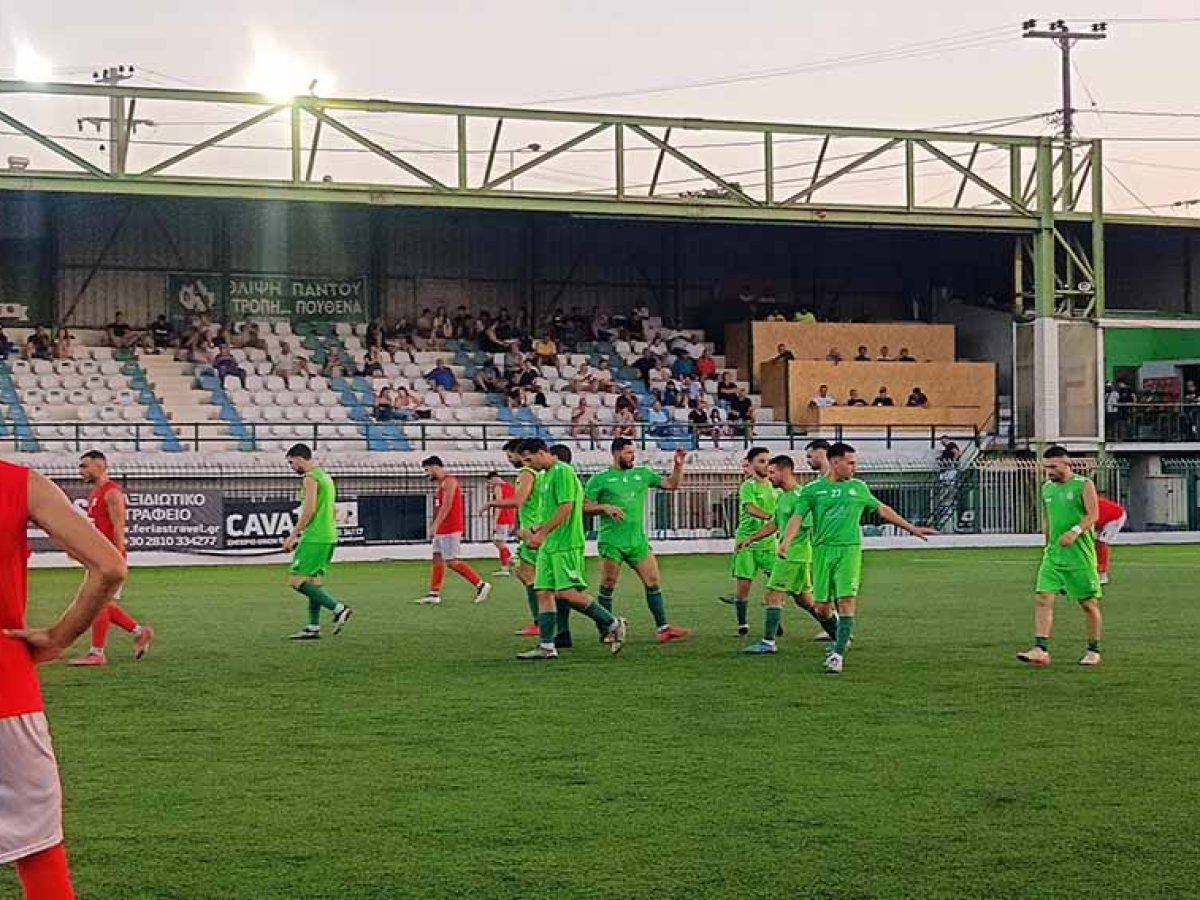 Φιλική νίκη (4-2) του ΠΟΑ επί της Χερσονήσου