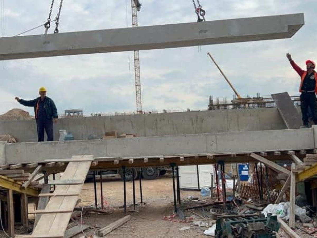 Δούκας: «Σήμερα μπήκε η πρώτη κερκίδα στο νέο γήπεδο» (pics)