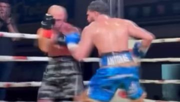 Αυτό είναι το εντυπωσιακό ΚΟ του Αντωνά στον Χουσεΐνογλου