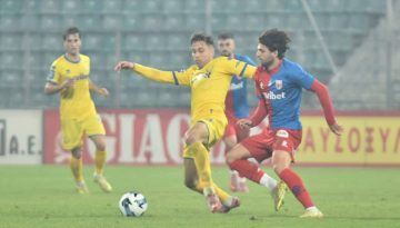 Κυρίαρχος ο Παναιτωλικός στο 1ο ημίχρονο – Ο Βόλος απείλησε μόνο στο φινάλε με Χουάνπι