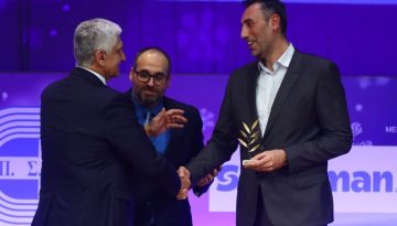 Εθνική Ανδρών: Τιμήθηκε από τον ΠΣΑΤ για το χάλκινο μετάλλιο