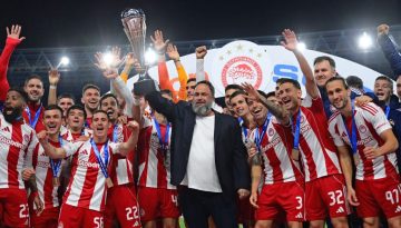 Βαγγέλης Μαρινάκης: «Χρυσό τρεμπλ 100 χρόνων θρυλικής ιστορίας»