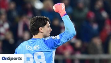 Champions League: Στην κορυφαία ενδεκάδα της αγωνιστικής από την UEFA ο Τζολάκης