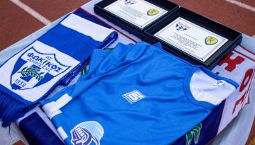 Ο Φωκικός η πρώτη ομάδα που τίμησε τα 100 χρόνια του Παναιτωλικού (φωτο)