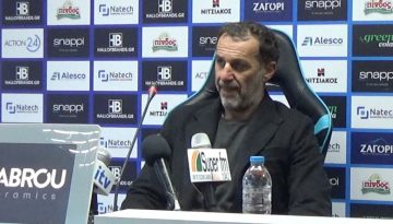 Γκούμας: «Υπάρχει απογοήτευση στην πόλη, αλλά θα δώσουμε τη μάχη – Και ο Αριγίμπι εκτός πλ