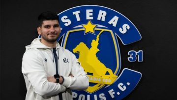 Στις ομάδες υποδομών του Αστέρα Τρίπολης ο Στάθης Κανδηλάπτης