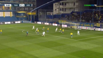 Παναιτωλικός – Λεβαδειακός: Εκρηκτικό ξεκίνημα με δύο γκολ στο πρώτο δεκάλεπτο για τους φι