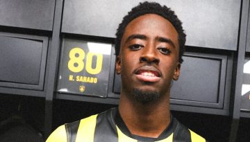 ΑΕΚ: Ο αριθμός που επέλεξε ο Σαχαμπό στη φανέλα του