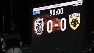 Έτσι ήρθε το 0-0 στην Τούμπα (vid)