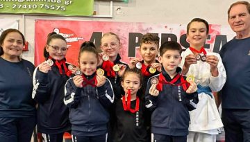 Δυναμική συμμετοχή του Α.Σ. Καράτε Κεφαλονιάς στο Perseas Karate Cup