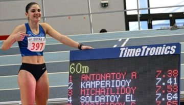 Η 16χρονη Αποστολία Αντωνάτου «σπάει» τα χρονόμετρα και γεμίζει υπερηφάνεια την Κεφαλονιά