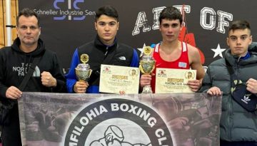 Μετάλλια και δυνατοί αγώνες στην Γερμανία για τον Πυγμαχικό Σύλλογο Αμφιλοχίας