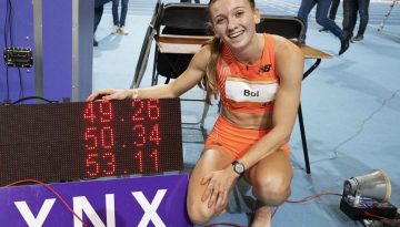 Έτρεξε το πρώτο της 800άρι η Femke Bol