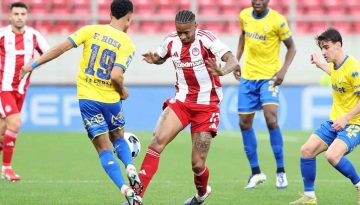 Παναιτωλικός: Ήττα 2-0 από τον Ολυμπιακό στο «Γ. Καραϊσκάκης»