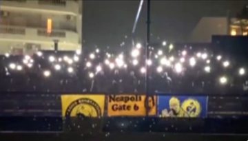 Βράδυ στο πέταλο οι οργανωμένοι του Παναιτωλικού για τον Βάιο-Βίντεο