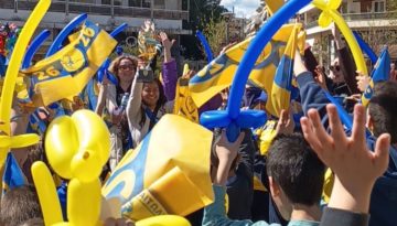 Το 17ο Δημοτικό Σχολείο Αγρινίου επισκέφθηκε το περίπτερο του Παναιτωλικού