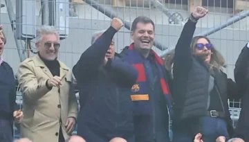 Λαπόρτα: «Δεν ήθελα η κίνησή μου να παρερμηνευτεί και να προσβάλει κάποιον» (video)