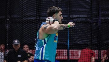 Πολύ κοντά στα 18μ βρίσκεται πλέον ο Δημήτρης Αντωνάτος στη σφαιροβολία [εικόνες]