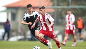 Ισοπαλία για τους Έφηβους κόντρα στον ΠΑΟΚ