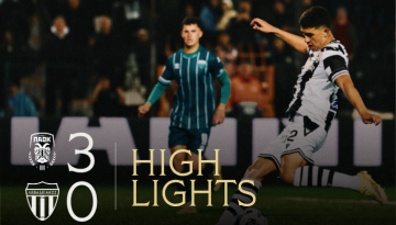 Τα στιγμιότυπα του ΠΑΟΚ-Λεβαδειακός