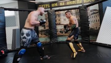 Ο Χρήστος Ναβροζίδης υποδέχτηκε τον MMAer Γιάννη Παλαιολόγο στη Σχολή Κιβωτός των Αετών