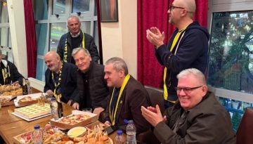 Παναιτωλικός: Ο Κωστούλας έσβησε τούρτα για τα 100 χρόνια της ομάδας