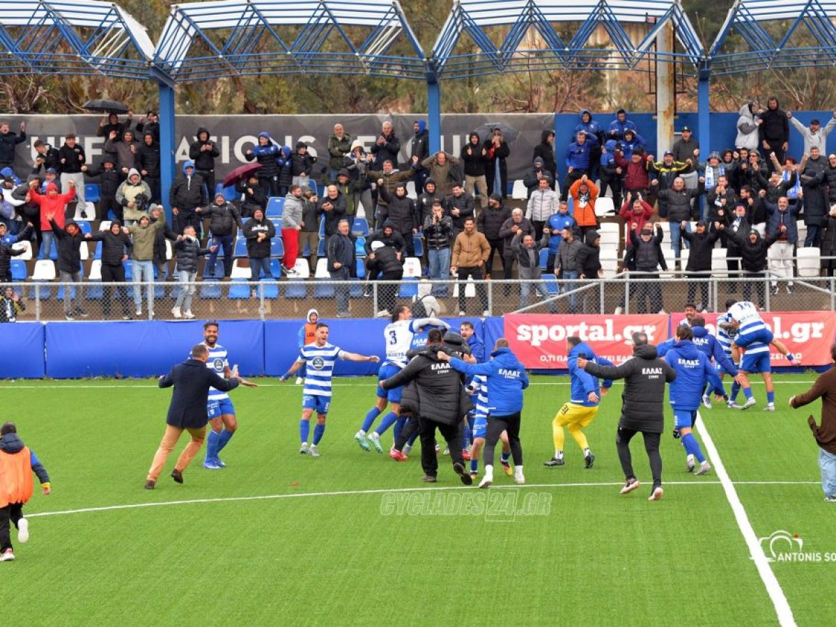 Το “χρυσό” γκολ του Σπύρου Βλάχου της Ελλάς Σύρου σε 10 καρέ