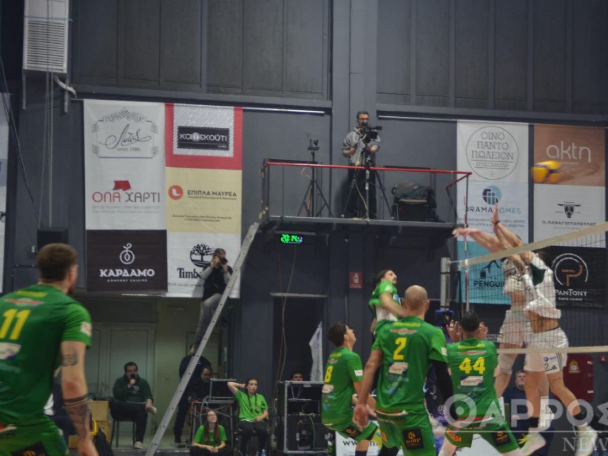 Πανηγυρίζει την παραμονή στη Volley League η Καλαμάτα ’80 παρά την ήττα από τον Παναθηναϊκ