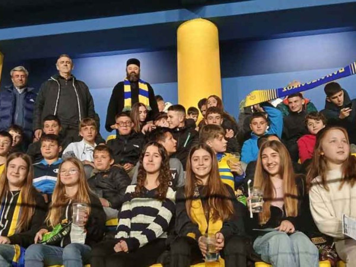 Παιδιά του κατηχητικού σχολείου Αγίας Παρασκευής Αγρινίου είδαν το Παναιτωλικός – Πανσερρα