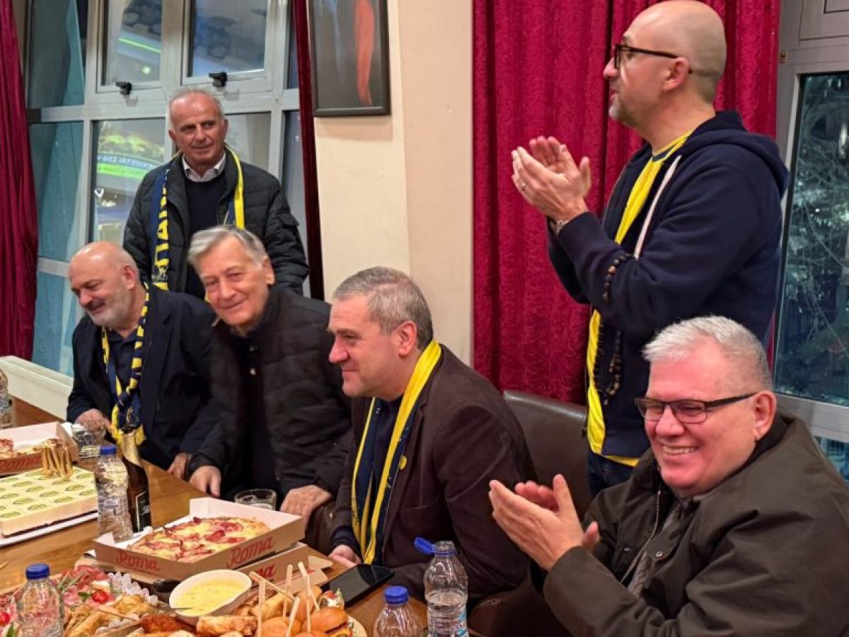 Ο Κωστούλας έσβησε… κεράκια για τα 100 χρόνια του Παναιτωλικού