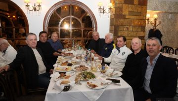 Γεύμα μετά το φιλικό των παλαιμάχων Παναιτωλικός-ΠΑΟΚ