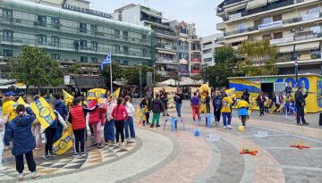 Αγρίνιο: Ο Πανέτος ενθουσίασε τους μαθητές στην κεντρική πλατεία