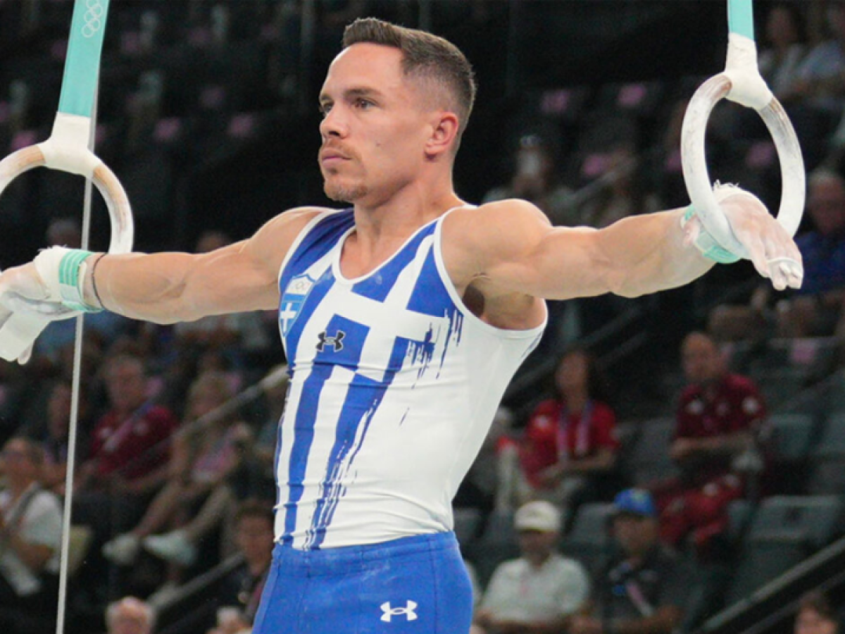 Ο Λευτέρης Πετρούνιας ασημένιος στον τελικό των κρίκων στο Παγκόσμιο Κύπελλο στο Μπακού