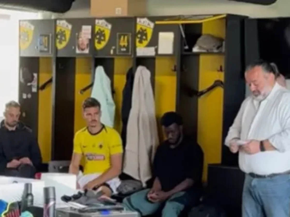 Τι είπε στους παίκτες ο Μάριος Ηλιόπουλος