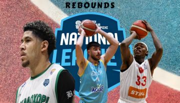 National League 1 (Ριμπάουντ – ΤΕΛΙΚΗ): Στη κορυφή ο αξεπέραστος Εντίγκου, δεσπόζουν Τοβάρ