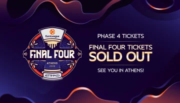 Sold out το Final 4 της Αθήνας!