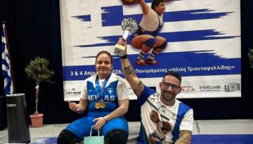 Mαριάντα Γιόγιου: Στην κορυφή της Ελλάδας η Αγρινιώτισσα αθλήτρια του Γιάννη Διώτη