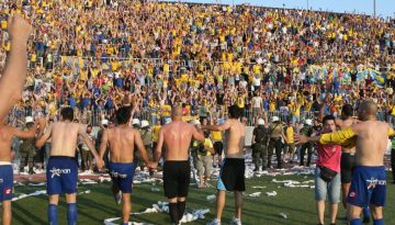 Συναυλία Μαραβέγια – Μουζουράκη και τιμή στην ομάδα του μπαράζ (2009)