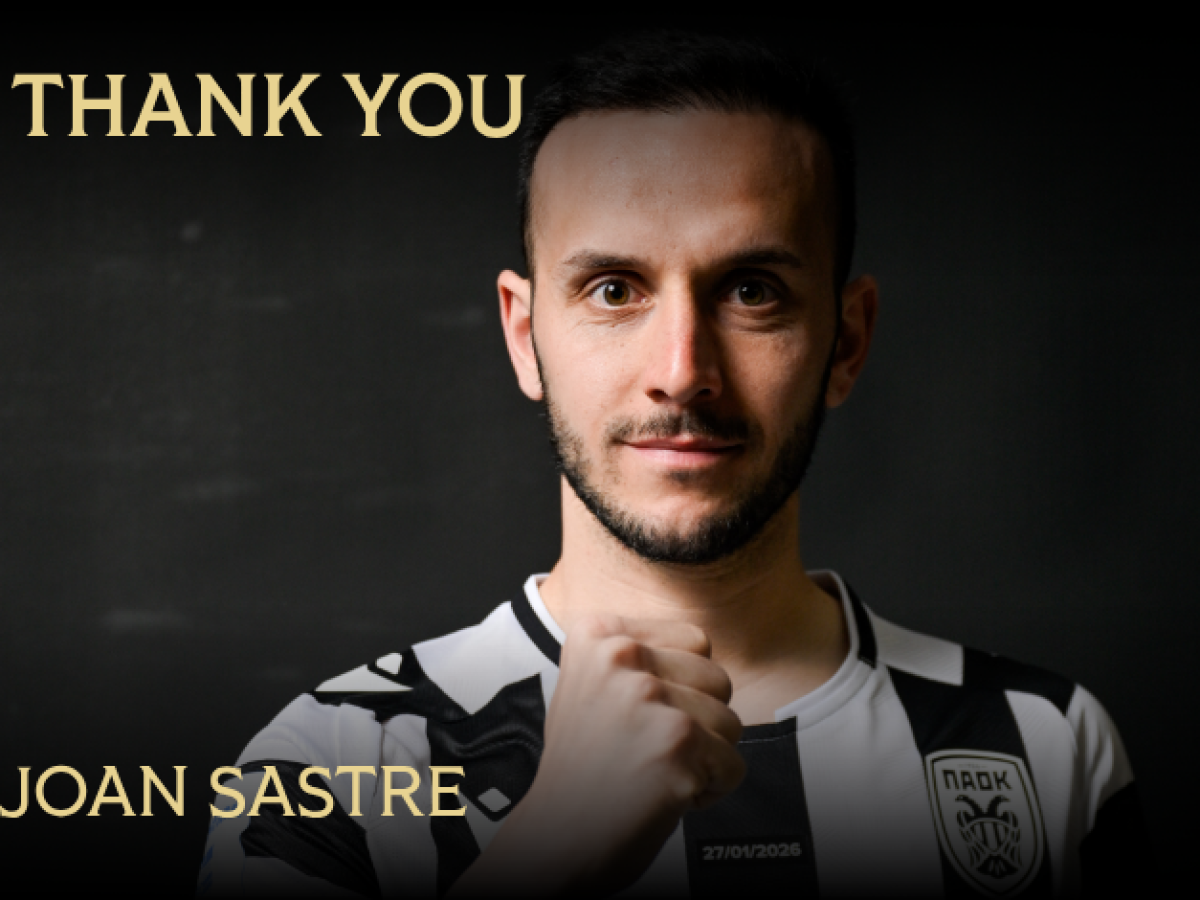 Thank you, Joan – PAOKFC