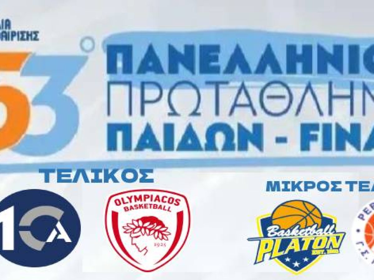 Final 8 Πανελληνίου Παίδων: ΔΕΚΑ και Ολυμπιακός διεκδικούν τον τίτλο