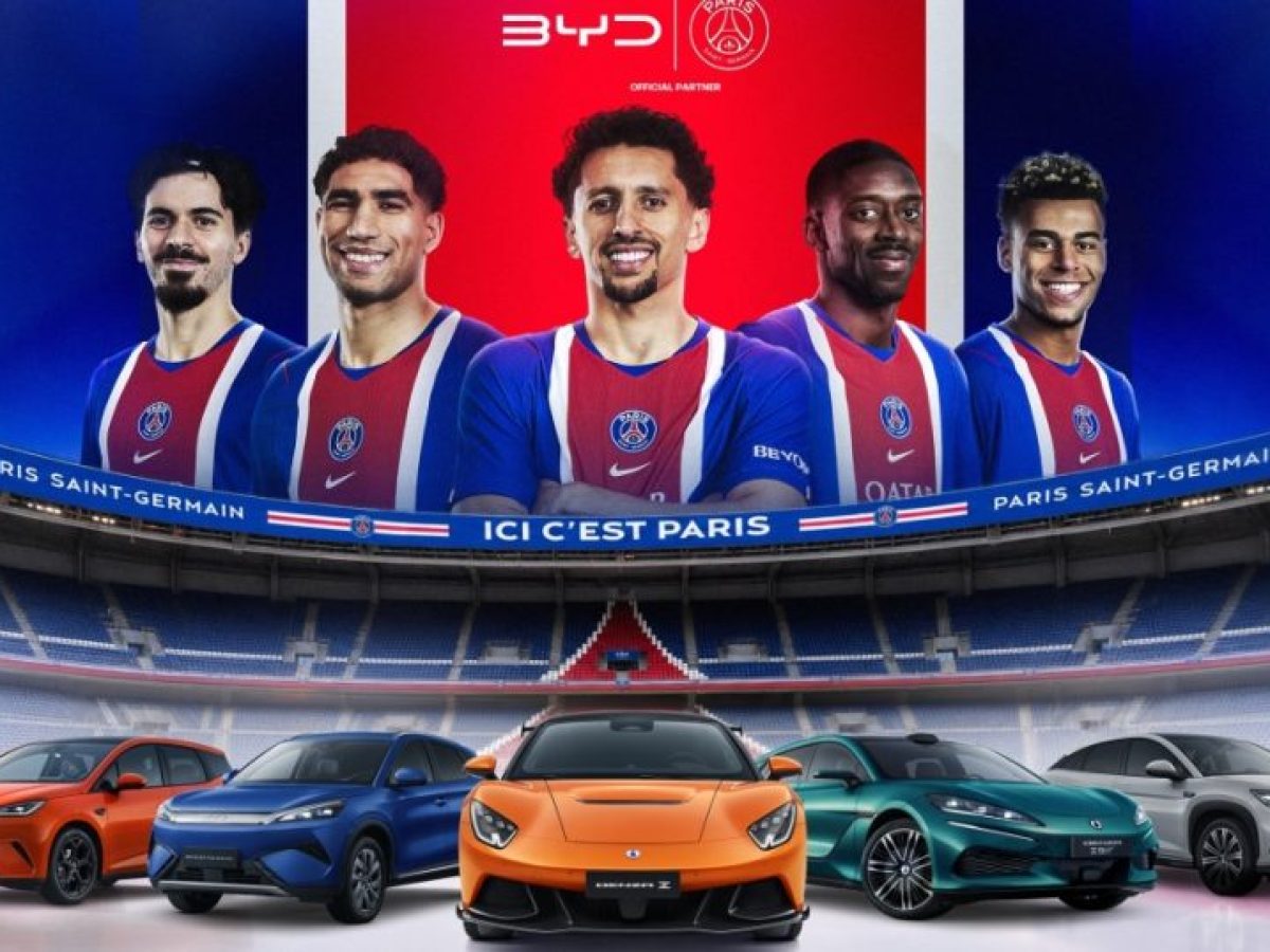 BYD και Paris Saint-Germain «κλείδωσαν» χρυσή συμφωνία 3 ετών