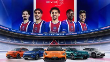 BYD και Paris Saint-Germain «κλείδωσαν» χρυσή συμφωνία 3 ετών