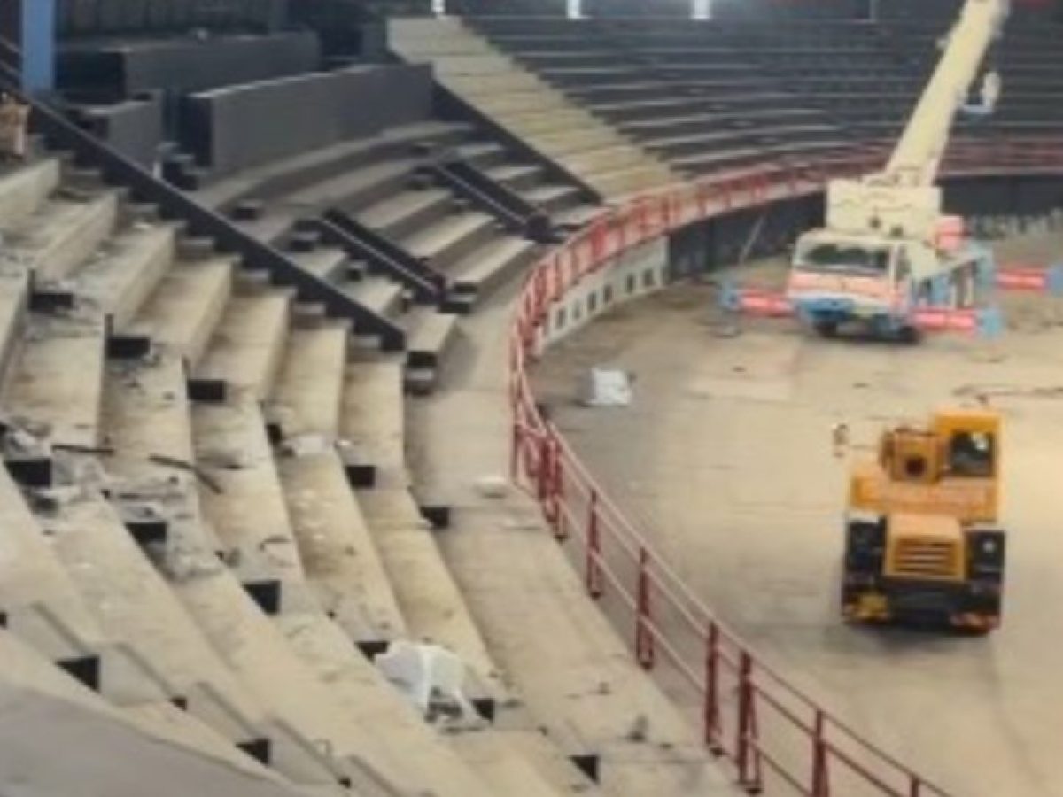 Ολυμπιακός: Νέες εικόνες από τις εργασίες στο ΣΕΦ